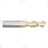 APPROVED VENDOR Ball End Mill: Carbide, ZrN Coated, 2 Flute, 5/8" Mill Dia, 1-5/8" LOC, 3-1/2" OAL (MPN 282-621635D)