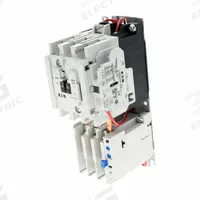 EATON CUTLER HAMMER IEC Magnetic Motor Starter: Non-Reversing, 3 Poles, NEMA Size 2, 45 A (MPN AN16GN0AB). Key specifications — Brand: EATON CUTLER HAMMER; Auxiliary Contact Form: 1NO; Coil Voltage: 110/120V AC; Phase: Three; Operator: None; Operator Controls: None; Auxiliary Contacts Included: 1NO; Signaling Features: Pilot Light.