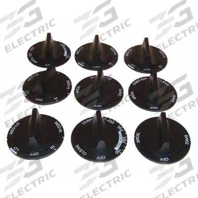 APPROVED VENDOR Knob Set: Mfr Part # 61206 - Approved Vendor Oven Replacement Parts