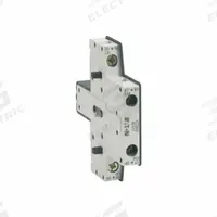 EATON Auxiliary Contact: 1NO/1NC, 10 A Max Current (AC), Side Mount, Side-Mounted, XTCEXSCC11. Key specifications — Frame Size: C; Brand: EATON; Compatible with Series: XT Contactors.