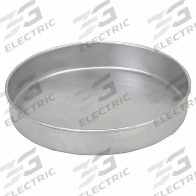 CHICAGO METALLIC Round Cake Pan: Round Cake Pan Pan, Aluminized Steel, Uncoated - Cake Pans