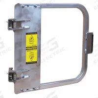 PS INDUSTRIES Single-Door Metal: Aluminum, For 28 3/4 in to 32 1/2 in Opening Wd, Adj (MPN LSG-30-ALU). Key specifications — Brand: PS INDUSTRIES; Includes Lock: No; Mounting Location: Railing; Gate Finish/Color: Unfinished Silver.