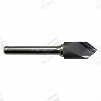 CLEVELAND Countersink: 82°, 1 Flute, 1/4 in Body Dia - Fast-Cutting Single-Flute Countersinks