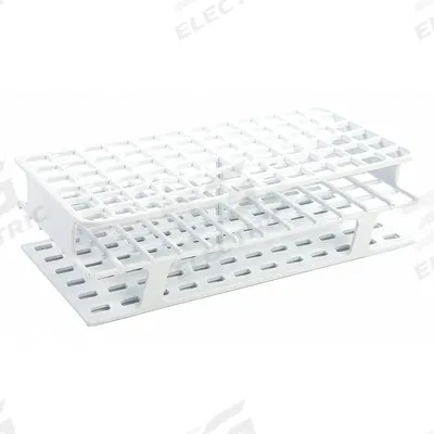 HEATHROW SCIENTIFIC Tube Rack: 2 7/8 in Overall Wd, 10 in Overall Ht, 5 in Overall Lg, Polypropylene - Lab Storage Racks