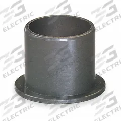 IGUS Flanged Sleeve Bearing: Polymer, 1/4 in Bore, 5/16 in OD, 1/4 in Overall Lg, Matte Gray, 5 PK (MPN GFI-0405-04). Key specifications — Brand: IGUS; Color: Matte Gray.