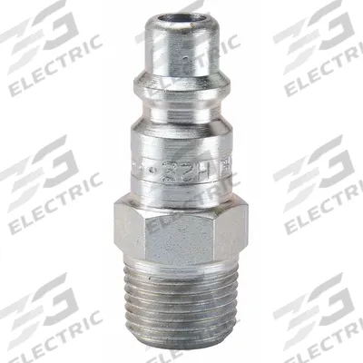 PARKER Quick Connect Hose Coupling: 1/4 in Body Size, 1/4 in Hose Fitting Size - Industrial Interchange Stainless Steel Quick-Connect Air Coupling Plugs