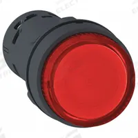 SCHNEIDER Extended Push Button: Red, 22 mm Mounting Size, Non-Metallic, Momentary (MPN XB7NW34G1). Key specifications — Brand: SCHNEIDER; Action: Momentary; Series: XB7; Push Button Material Type: Non-Metallic.