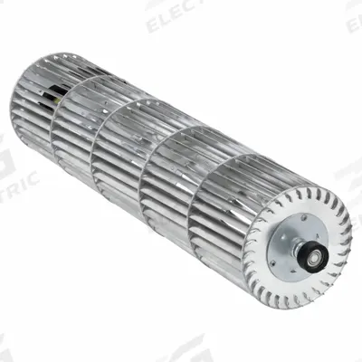 BERNER Blower Wheel: 20 in Overall Lg, Aluminum - Blower Wheels
