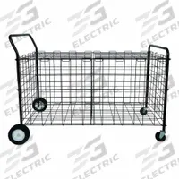 CHAMPION SPORTS Ball Locker: 59 in Overall Lg, 24 in Overall Wd, 37 in Overall Ht, Steel, Black (MPN DSLX)