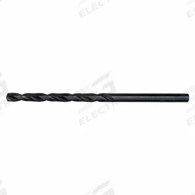 MILWAUKEE Jobber Length Drill Bit: 9/64", 135° Split Point, Black Oxide HSS - Chip-Clearing High-Speed Steel Jobber-Length Drill Bits