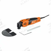 FEIN Oscillating Tool: 10,000 to 19,500, 1.7° Oscillation Angle, 4.2 A Current, 14 3/16 in Tool Lg (MPN MM 700 1.7 Basic). Key specifications — attr1255112: FEIN; attr1255090: 10,000 to 19,500; attr1255081: Yes.