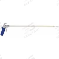 GUARDAIR Air Gun: Pistol-Grip Grip, Aluminum, 1/4 in Female NPT, 1 Nozzle(s), Straight, Focused (MPN 75LJ012NN). Key specifications — attr1328526: Aluminum; attr1328500: Hanging Hook; attr1328508: GUARDAIR; attr1328515: No; attr1328533: Yes.