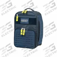 MERET USA Backpack: 18 1/2 in L x 13 in W x 10 1/2 in D, Tarpaulin, Blue, 11-20 in/21-30 in (MPN M8127NB). Key specifications — Color: Blue; Closure Type: Zipper; Features: Hideaway Padded Backpack Straps for Weight Distribution; Brand: MERET USA.