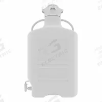 APPROVED VENDOR Plastic Carboys, Jerricans, & Jugs - Rectangular Plastic Carboys & Jerricans: 49 L (MPN 152-5221-OEM). Key specifications — Autoclavable: Yes; Dispenser Location: Bottom; Features: Large Handles; Body Color: White; Brand: APPROVED VENDOR; Includes Closure: Yes; Mouth Size: Wide; Screw Closure Size: 120 mm.