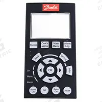 DANFOSS Control Panel, LCP102, Graphical: Mfr Part # 130B1107. Key specifications — Manufacturer Part Number: 130B1107; Product Type: Control Panel.