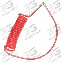 TRAMEC SLOAN Brake Line Coil: Green, Emergency and Service, 1/2 in OD, 15 ft Lg (MPN 33039R). Key specifications — Coiled Air Tube Application: Emergency and Service; Color: Green; Brand: TRAMEC SLOAN.