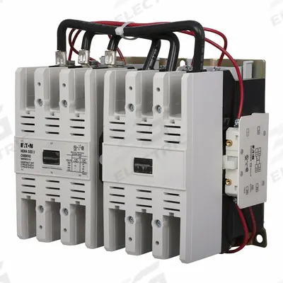 EATON Magnetic Contactor: Reversing, 3 Poles, NEMA Size 3, 90 A - Reversing NEMA Contactors
