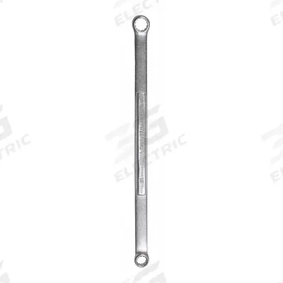 WESTWARD Box End Wrench: Alloy Steel, Satin, 6 mm_8 mm Head Size, 6 3/4 in Overall Lg - Metric, Double End, 12-Point, Box End Wrenches