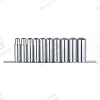 WESTWARD Socket Set: 1/2 in Drive, 10 Piece, 6-Point, SAE, 3/8 in to 15/16 in (MPN 53PN59). Key specifications — attr1224269: 1/2 in; attr1204685: Tether Ready; attr1204650: 3/8 in to 15/16 in; attr1204673: Socket Bits Not Included; attr1204688: WESTWARD; attr1206170: Deep Sockets.
