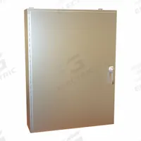 HAMMOND Electrical Enclosure: Stainless Steel, 48 in x 36 in x 10 in, NEMA 12/13/3R/4/4X, Hinged (MPN HW483610SSHK). Key specifications — Brand: HAMMOND; Closure Method: Handle; Enclosure Material: Stainless Steel.