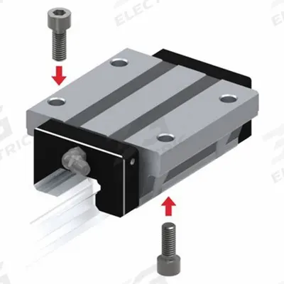 THK Linear Guide Carriage: For 34 mm Rail Wd, Ball, HSR Type Std Guide - THK HSR Series Ball Carriages