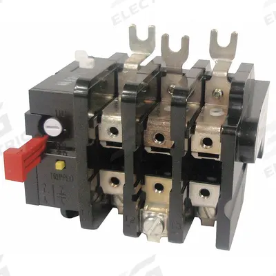 GE Overload Relay: Thermal Protection, 3 Poles, NEMA Size 0/00/1 - NEMA Thermal Overload Relays