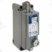 TELEMECANIQUE SENSORS Plug-In Limit Switch: Roller Plunger, Metallic, 9007AW (MPN 9007AW36). Key specifications — attr1019632: TELEMECANIQUE SENSORS; attr1019633: SPDT-DB-1NO/1NC; attr1019639: Screw Clamp Terminals; attr1019655: Steel; attr1023447: 9007AW.