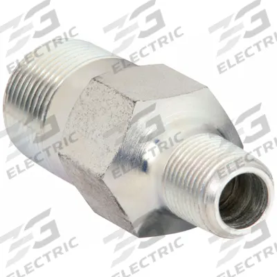 APPROVED VENDOR Metal Pipe Straight: 1 in x 1/2 in, Male NPT Threaded x Male NPT Threaded - Threaded High-Pressure Pipe Fittings