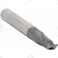 WIDIA HANITA Square End Mill: Carbide, TiAlN Coated, 2 Flute, 7/32" Mill Dia, 7/16" LOC, 2" OAL (MPN I2S0219T043R)