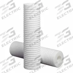 3M Water Filter Cartridge: 13 micron, String Wound, Polypropylene, 5 1/2 in Overall Ht (MPN RT19Q16G20NN). Key specifications — Brand: 3M; Filter Media: Polypropylene.