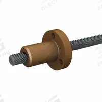 PBC LINEAR Precision Lead Screw: Lead Screw and Nut Assembly, Std, PTFE, Stainless Steel, 300, Round (MPN LSR1605T-0508-RS-NNN-NNN-N). Key specifications — Brand: PBC LINEAR.