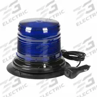GROTE Flashing Beacon: Flashing Beacon, Blue, 8 1/16 in Overall Wd, 5 3/4 in Overall Ht, LED (MPN 78045). Key specifications — Operating Voltage: 12 to 24V DC; Number of Flash Patterns: 12; Mount Type: Screw; Brand: GROTE; Shape: Round; Lighting SAE Class Rating: SAE Class 2.