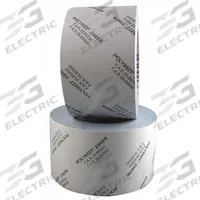 POLYKEN Duct Tape: Heavy Duty, White, 1 in Wd, 36 yd Lg, 7 mil Thick, 296FR, Fiberglass Cloth. Key specifications — attr1244200: Fiberglass Cloth; attr1244159: 296FR.
