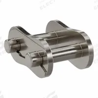 TSUBAKI Connecting Link: For Nickel-Plated Steel Roller Chains, 40, Single Strand, Steel, 5 PK (MPN 40NP C/L). Key specifications — Link Type: Connecting; Brand: TSUBAKI.