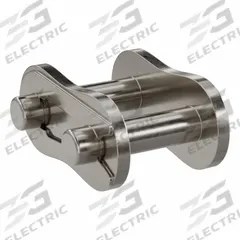TSUBAKI Connecting Link: For Nickel-Plated Steel Roller Chains, 40, Single Strand, Steel, 5 PK (MPN 40NP C/L). Key specifications — Link Type: Connecting; Brand: TSUBAKI.
