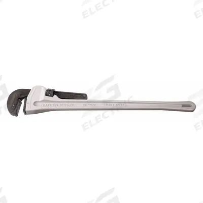 ROTHENBERGER End Pipe Wrench: Aluminum, 8 in Jaw Capacity, Serrated, 60 in Overall Lg - End Pipe Wrenches