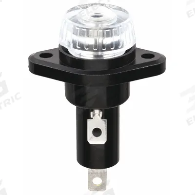 BUSSMANN Panel Mount Fuse Holder: For Fuse Size 13/32 in x 1 1/2 in, 1 Pole, 30 A Max - Fuse Holders for Cylindrical Fuses