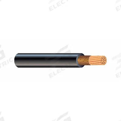 SOUTHWIRE Welding Cable: 2 AWG Conductor Size, Black, 500 ft Lg - Welding Cables