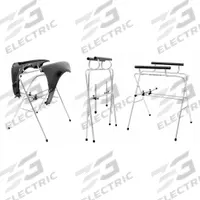 KEYSCO TOOLS Work Stand: Work Stand, Steel, Fenders, Foldable, 45 in Max Op Ht, 31 in Op Wd (MPN 77786). Key specifications — Foldable: Yes; Brand: KEYSCO TOOLS; For Holding: Fenders; Material: Steel.