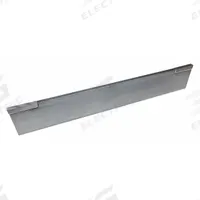 MICRO 100 Cut Off Blade: 2 Cutting Ends, V-Groove Tip, 11/16 in Overall Ht, 5 in Overall Lg (MPN T-105-V)