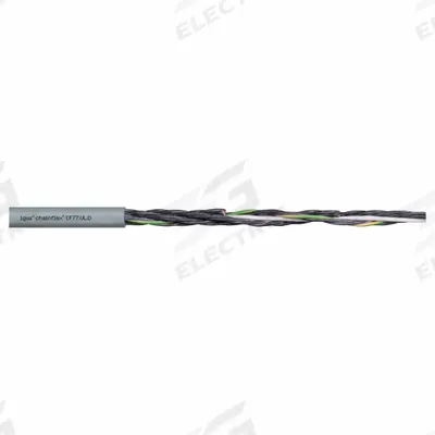 CHAINFLEX Control Cable: 24 AWG, 12 Conductors, Order by the Foot, PUR Jacket - Continuous Flexing Control Cables