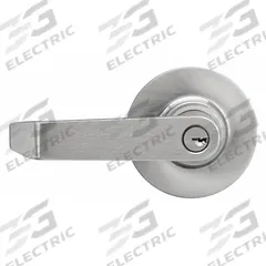 MARKS USA Door Lockset: Storeroom Lever Locksets, Chrome, ADA Compliant (MPN M195F/26D). Key specifications — Ligature Resistance: Not Ligature-Resistant; Brand: MARKS USA; Visual Indicator Message: No Message; Lockset Style: 99; ADA Compliant: Yes; Finish: Satin Chromium-Plated : Zinc.