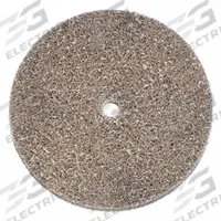 NORTON Unitized Wheel: 3 in Dia x 1/4 in W, TR Quick-Change, Aluminum Oxide, Fine, Soft (4), Soft (MPN 66261015419). Key specifications — Series: Bear-Tex Rapid Blend; Brand: NORTON.