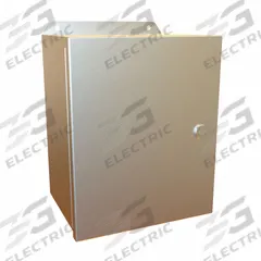 HAMMOND Electrical Enclosure: Stainless Steel, 10 in x 8 in x 6 in, NEMA 12/13/3R/4/4X, w/Panel (MPN EJ1086SS). Key specifications — Brand: HAMMOND; Closure Method: Latches; Enclosure Material: Stainless Steel; Knockouts: Not Included; Includes Inner Panel: with Inner Panel Included.
