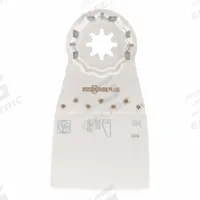 FEIN Oscillating Scraper Blade: Rigid, 2 in Blade Wd, 3 1/4 in Blade Lg, High Speed Steel, 1 Pieces (MPN 63903234210). Key specifications — attr1097510: Rigid; attr1097500: Straight; attr1097522: FEIN.