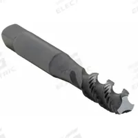 WIDIA GTD Spiral Flute Tap: M12x1.75 Metric, D6 / 6H, 3 Flute, Semi-Bottoming Chamfer (MPN 5365625)