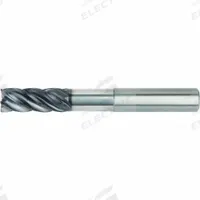 WIDIA HANITA: Carbide, AlTiN Coated, 5 Flute, 3/4" Mill Dia, 3-1/4" LOC, 0.03" Rad, 6" OAL (MPN 5V2E19007BT)