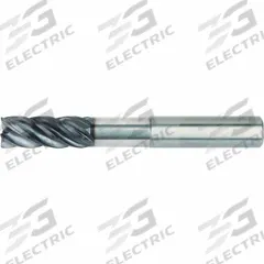 WIDIA HANITA: Carbide, AlTiN Coated, 5 Flute, 3/4" Mill Dia, 3-1/4" LOC, 0.03" Rad, 6" OAL (MPN 5V2E19007BT)