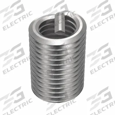 APPROVED VENDOR Helical Insert: Tanged Tang Style, Free-Running, 1/4"-28 Thread Size, Plain - Free-Running Tanged Helical Inserts
