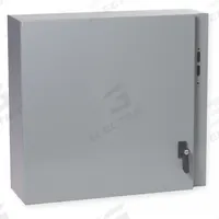WIEGMANN Disconnect Enclosure: NEMA 12/13/3R/4, Powder-Coated Steel, 42 in x 32 in x 12 in, Latches (MPN N412423212CD). Key specifications — Brand: WIEGMANN; Closure Method: Latches.